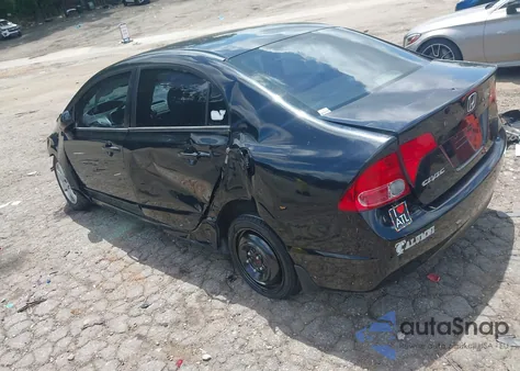 2007 Honda Civic Lx z USA, uszkodzony, nr VIN 1HGFA16577L026802